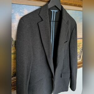 Vineyard Vines Gray Knit Textured Sport Coat 38R